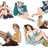 002  Pin up