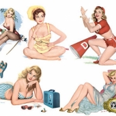 003  Pin up